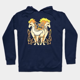 Celtic Fire Horses Hoodie